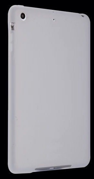 Pehmeä kumi iPad Mini 1/2/3 (läpinäkyvä)