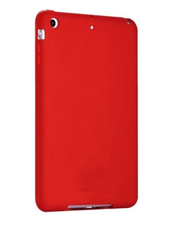 Pehmeä kumi iPad Mini 1/2/3 (punainen)