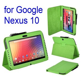 Google Nexus 10 -tabletin nahkakotelo (vihreä)