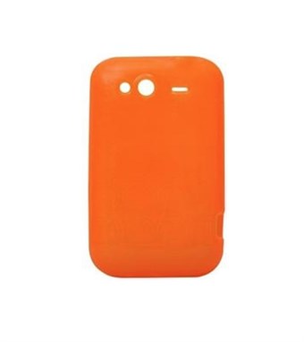 HTC Wildfire S silikonikuori (oranssi)