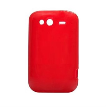 HTC Wildfire S silikonikuori (punainen)