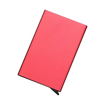 Metallinen korttikotelo - punainen