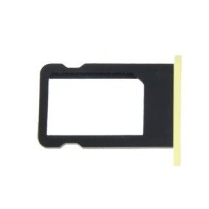 Nano SIM -korttikotelo iPhone 5C (keltainen)