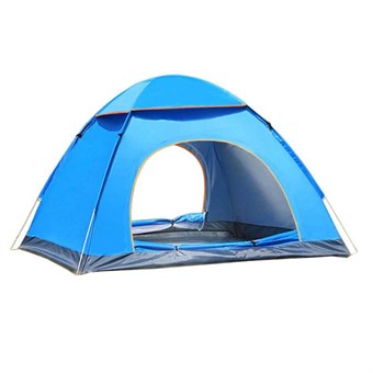 Pop-up teltta vedenpitävä 190 x 130 cm - Sininen