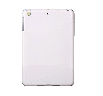 S-Line iPad mini silikonikuori (valkoinen)