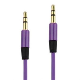 Yksinkertainen AUX-kaapeli 3,5 mm - violetti
