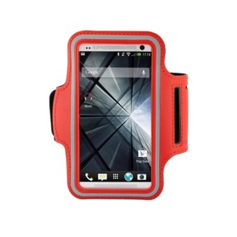 Urheilullinen käsivarsinauha Galaxy S5:lle (punainen)