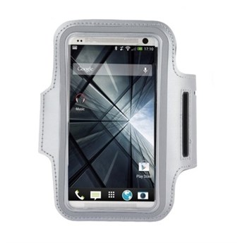 Urheilullinen käsivarsinauha Galaxy S5:lle (harmaa)