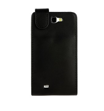 Kangaskotelo Samsung Galaxy Note 2 (musta)