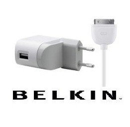 IPad/iPhone-laturi sis. kaapelin 2100 mAh - Belkiniltä
