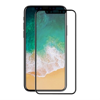 IPhone XR / iPhone 11 Räjähdyssuojattu Täysi peittävä karkaistu lasi mustilla reunoilla