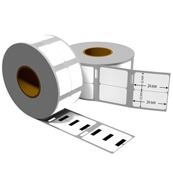 DYMO tarrat 11353 (25mm x 13mm) 1000 kpl. tarrat (Dymo S0722530)