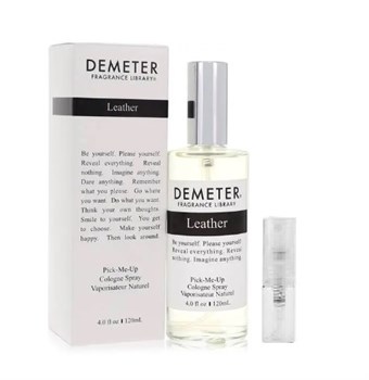 Demeter Leather - Eau De Cologne - Tuoksunäyte - 2 ml