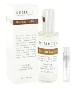 Demeter Russian Leather - Eau De Cologne - Tuoksunäyte - 2 ml