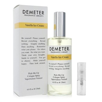 Demeter Vanilla Ice Cream - Eau De Cologne - Tuoksunäyte - 2 ml