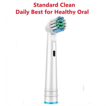 Löysät Harjaspäät Braun Oral-B Sähköhammasharjalle - 4 kpl - Sensitive Clean