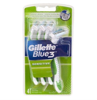 Gillette Blue 3 Sense Care kertakäyttöiset kaapimet - 4 kpl.