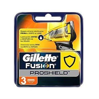 Gillette Fusion Proshield Chill partaterät - 3 kpl.