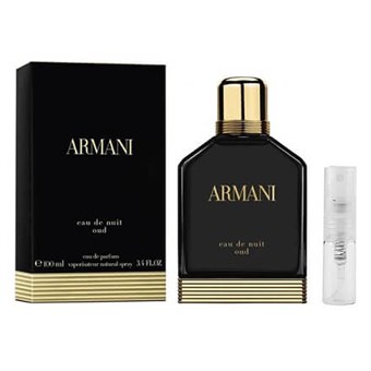 Giorgio Armani Eau de Nuit Oud - Eau de Parfum - Tuoksunäyte - 2 ml