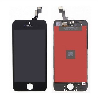 LCD- ja kosketusnäyttö iPhone SE:lle - musta