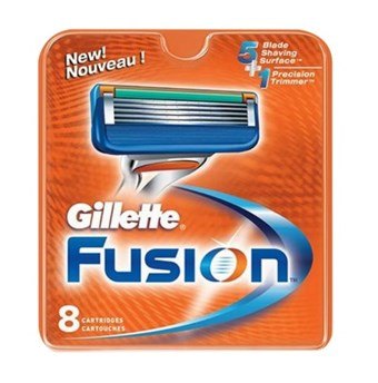 Gillette Fusion / Fusion5 partaterät - 8 kpl.