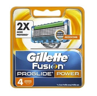 Gillette Fusion ProGlide -parranajokone - 4 kpl.