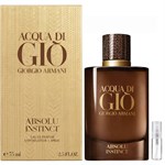 Giorgio Armani Acqua Di Gio Absolu Instinct - Eau de Parfum - Tuoksunäyte - 2 ml