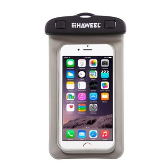 Haweel Universal Waterproof Case - musta