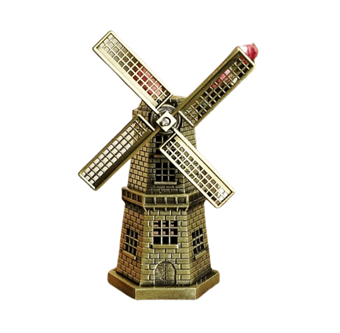 Hollantilainen tuulimylly - 12,5 cm - Koristeellinen figuuri