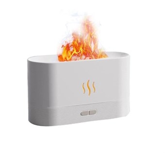 Sähköinen Diffuusori Höyry kotiin 6 erilaisella LEDillä - Valkoinen