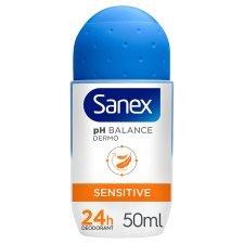 Sanex Dermo Sensitive Dermo Roll-on Deo naisille - 50 ml