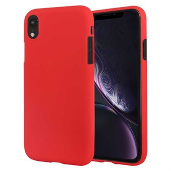 Goospery pehmeä TPU-suojakuori iPhone XR: lle - punainen