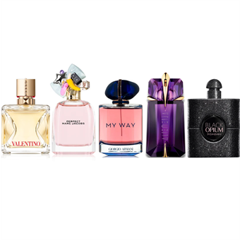 Intensiiviset Tuoksut Naisille - 5 tuoksu-näytettä (2 ml)