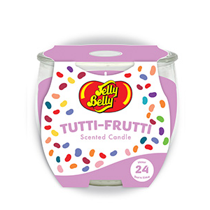 Hyytelövatsa - Kynttilänjalka - Tuoksukynttilä - Tutti Frutti - 85 g