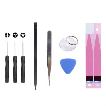 Täydellinen korjaustyökalusarja M. ruuvimeisseli ja teippi iPhone 8/7/6S/6:lle