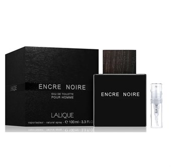 Lalique Encre Noire - Eau de Toilette - Tuoksunäyte - 2 ml 