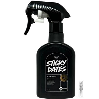 Lush Sticky Dates Body Spray - Tuoksunäyte - 2 ml