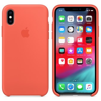 IPhone XR silikonikuori - oranssi