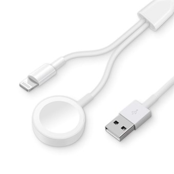 Lightning 8 Pin + magneettinen latauskaapeli iPhonelle, iPodille, iPadille, iWatchille