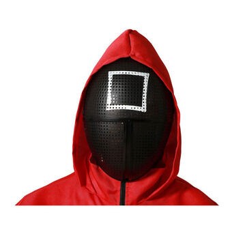 Squid Game Square Mask - tunnetaan Netflixistä