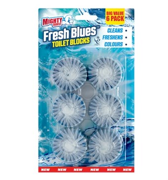 Mighty Burst Fresh Blues WC-lohkot - 1 tuplapakkaus