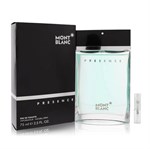 Mont Blanc Presence - Eau de Toilette - Tuoksunäyte - 2 ml 