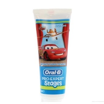 Oral-B Stages -hammastahna lapsille - autokuvilla - 75 ml