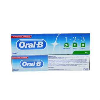 Oral-B Delicate White 123 hammastahna - 100 ml