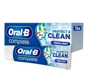 Oral-b Complete Plus Protect & Clean Hammastahna Raikas Minttu - 75 ml
