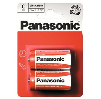 Panasonic Special Power C -akut - 2 kpl