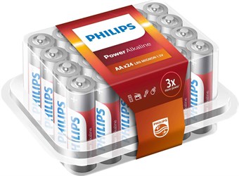 Philips Power Alkaline AAA - 24 kpl