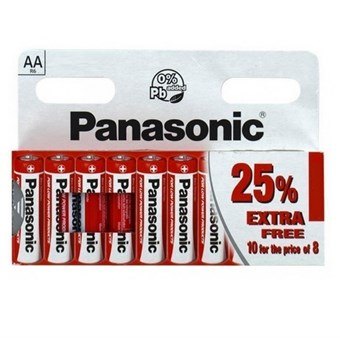 Panasonic AAA -paristot - 10 kpl.