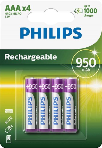 Philips -akku AAA - 4 kpl