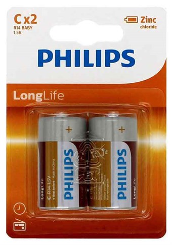 Philips Longlife C - 2 kpl
